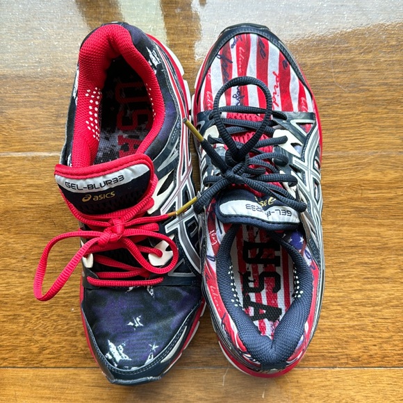 Asics Shoes - ASICS Gel Blur 33 2.0 - USA Flag Collection Women’s 7.5
